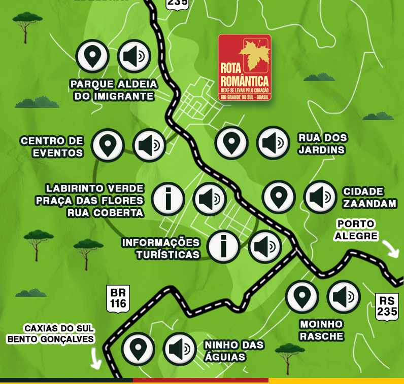 Mapa Interativo Turístico